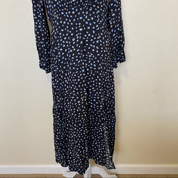 Sanctuary Niki Long-Sleeve Dot Print Midi Dress 2 - Picture 5 of 13